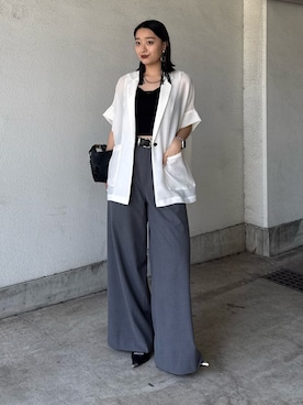 「Lui's（ルイス）のアイテム」を使った、miuさん（レディース・158cm）の春コーディネート