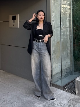 miuさん（レディース・158cm）の冬コーディネート