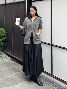 miuさん（レディース・158cm）の秋コーディネート