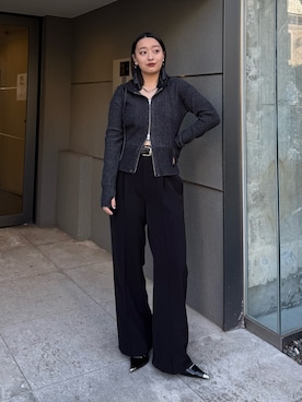 miuさん（レディース・158cm）の冬コーディネート