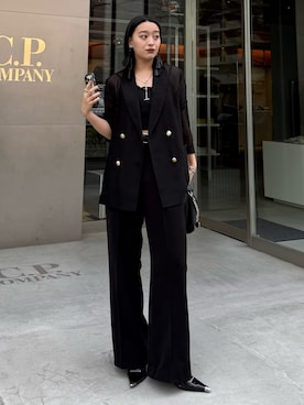 「Lui's（ルイス）のアイテム（バッグ）」を使った、miuさん（レディース・158cm）の春コーディネート