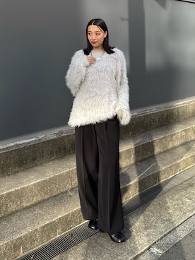「アイテム（ネックレス）」を使った、miuさん（レディース・158cm）の夏コーディネート