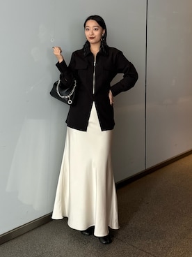 miuさん（レディース・158cm）の春コーディネート