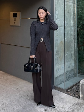 miuさん（レディース・158cm）の冬コーディネート