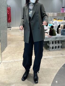 miuさん（レディース・158cm）の冬コーディネート