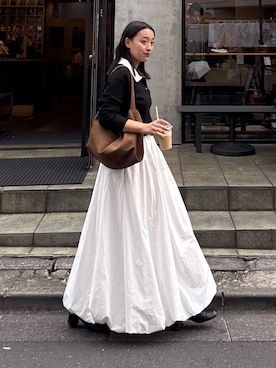 「Lui's（ルイス）のアイテム」を使った、miuさん（レディース・158cm）の秋コーディネート