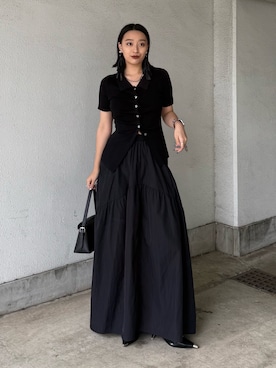 「Lui's（ルイス）のアイテム」を使った、miuさん（レディース・158cm）の春コーディネート