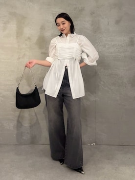 「Lui's（ルイス）のアイテム」を使った、miuさん（骨格ストレート・レディース・158cm）の春コーディネート