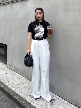 「フォト」｜miuさん（レディース・158cm）の夏コーディネート