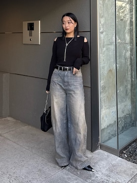 miuさん（レディース・158cm）の冬コーディネート