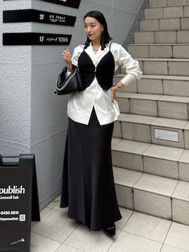 miuさん（レディース・158cm）の春コーディネート