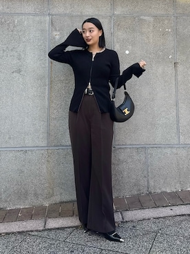 miuさん（レディース・158cm）の冬コーディネート