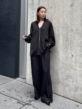 「CULLNI（クルニ）のアイテム」を使った、miuさん（レディース・158cm）の夏コーディネート