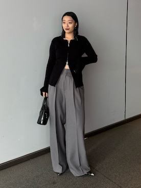 miuさん（レディース・158cm）の冬コーディネート