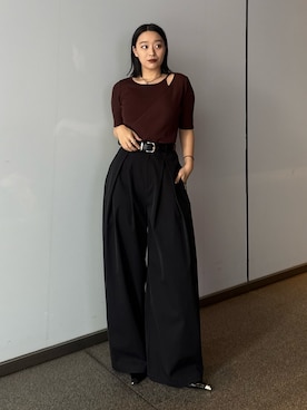 miuさん（レディース・158cm）の春コーディネート