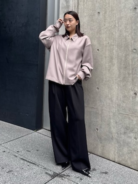 「CULLNI（クルニ）のアイテム」を使った、miuさん（レディース・158cm）の夏コーディネート