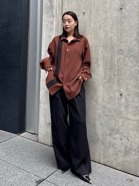 「CULLNI（クルニ）のアイテム」を使った、miuさん（レディース・158cm）の夏コーディネート