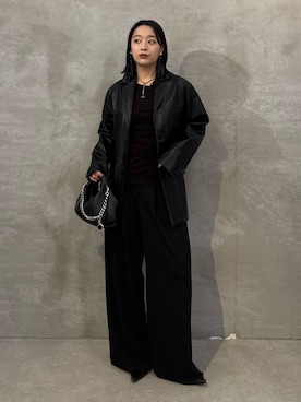 「Lui's（ルイス）のアイテム」を使った、miuさん（レディース・158cm）の秋コーディネート