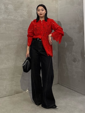 miuさん（レディース・158cm）の冬コーディネート