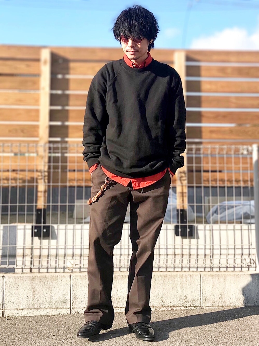 munikun｜Dickiesのチノパンツを使ったコーディネート - WEAR