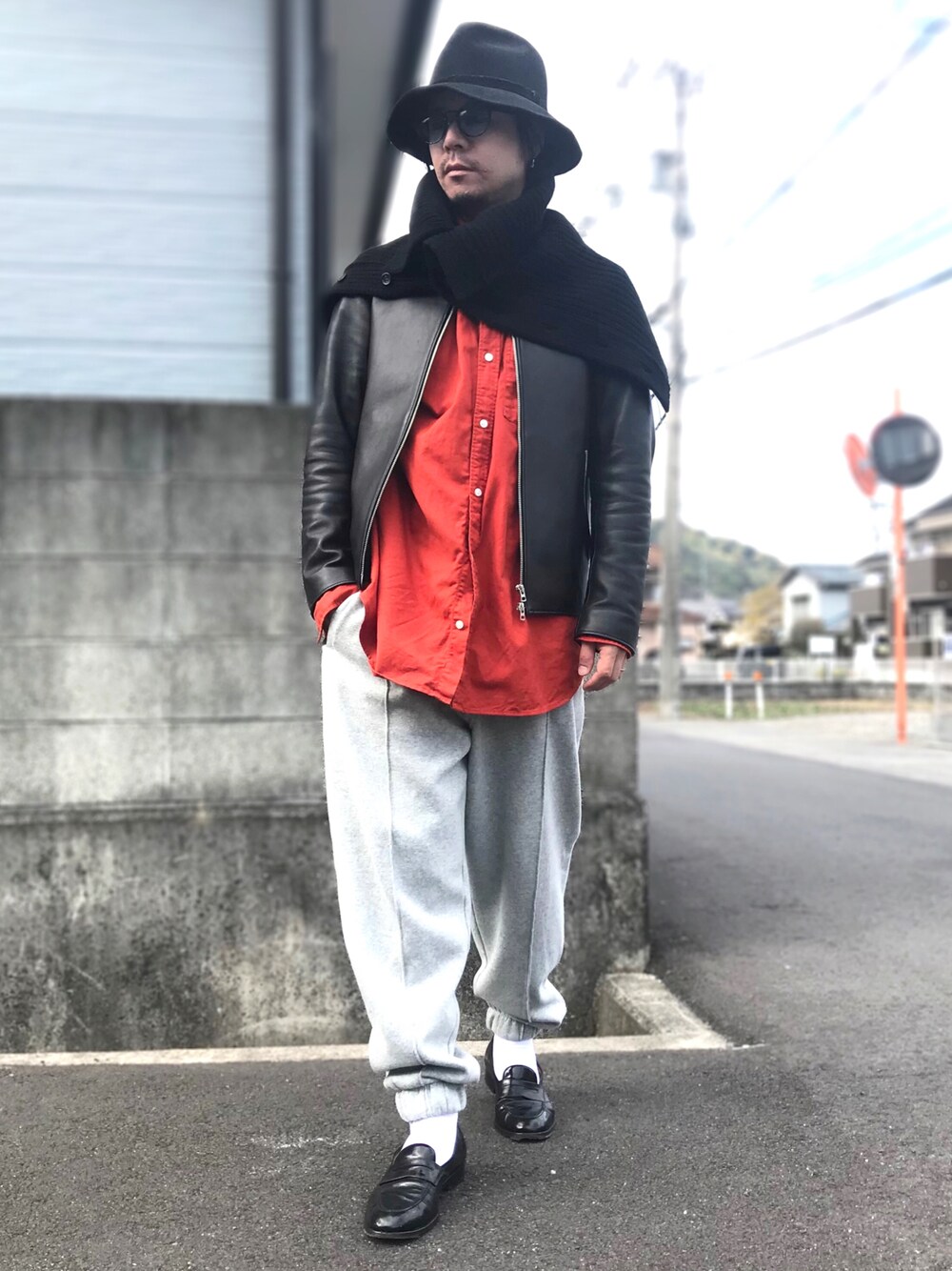 LIDNM（リドム）の「LAMB LEATHER SINGLE RIDERS（ライダース