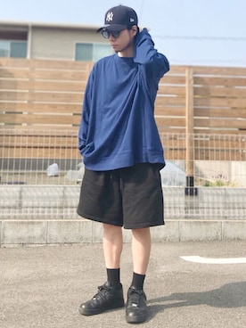 「ナイキスニーカー」｜munikunさん（メンズ・168cm）の春コーディネート