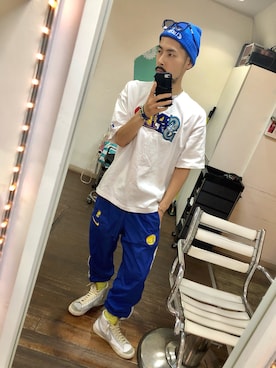 「アイテム（ニットキャップ/ビーニー）」を使った、tkc18さん（メンズ・173cm）の秋コーディネート