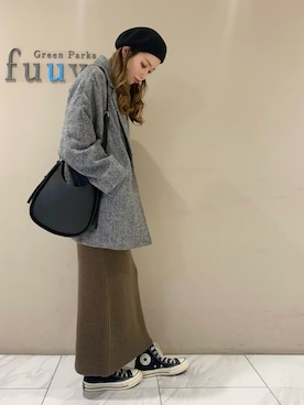 「armonia（アルモニーア）のアイテム」を使った、sumiさん（レディース・161cm）の秋コーディネート