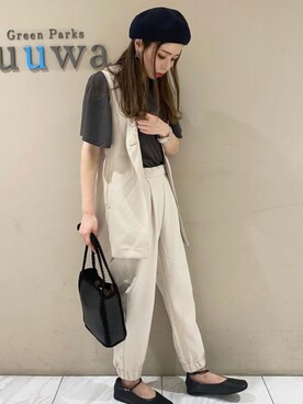 sumiさん（レディース・161cm）の夏コーディネート