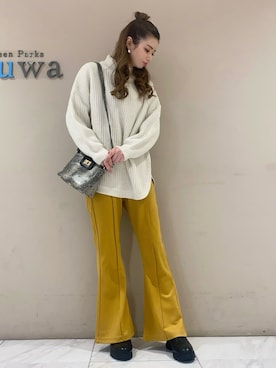 sumiさん（レディース・161cm）の冬コーディネート