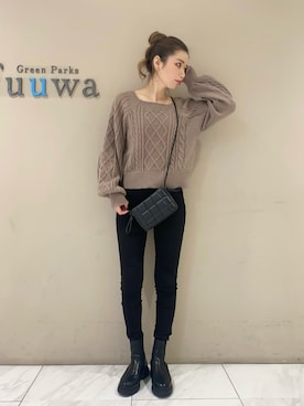 sumiさん（レディース・161cm）の秋コーディネート