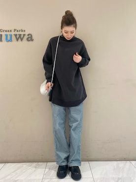 sumiさん（レディース・161cm）の冬コーディネート