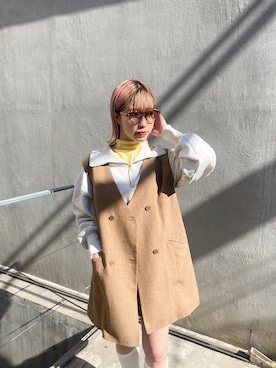 Ayumi  Furuyaさん（レディース・160cm）の冬コーディネート