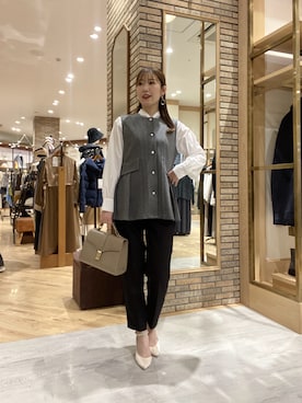 マユリさん（レディース・161cm）の冬コーディネート