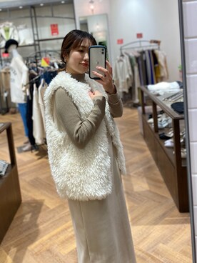 マユリさん(レディース・161cm)の冬コーディネート