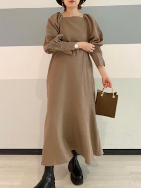 「映えコーデ」｜マユリさん（レディース・161cm）の秋コーディネート