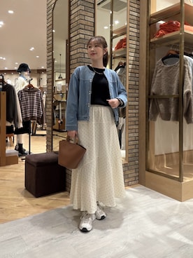 マユリさん（レディース・161cm）の春コーディネート