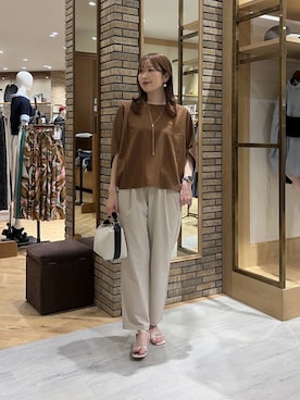 マユリさん（レディース・161cm）の春コーディネート