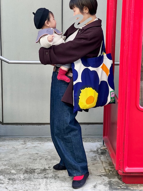 marimekko（マリメッコ）の「Unikko 60th / tote bag 44x43cm