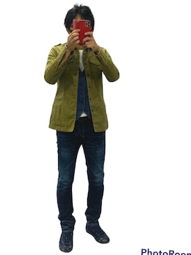 「アイテム（ジャケット/アウター）」を使った、つばささん（メンズ・171cm・40代）の春コーディネート