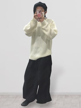 「アイテム（キャスケット）」を使った、つばささん（メンズ・171cm）の秋コーディネート