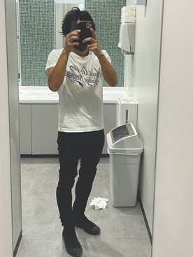 「XX FOUR（ダブルエックスフォー）のアイテム」を使った、つばささん（メンズ・171cm）の夏コーディネート