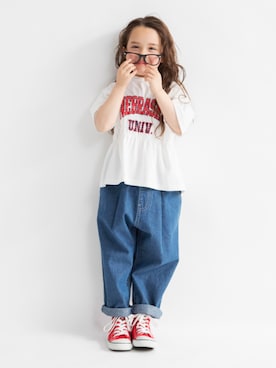 「DRC branshes（ディーアールシーブランシェス）のアイテム」を使った、branshesさん（キッズ・110cm）の夏コーディネート