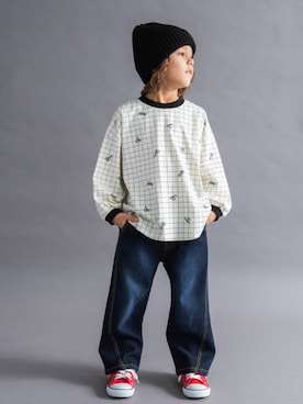 「DRC branshes（ディーアールシーブランシェス）のアイテム」を使った、branshesさん（キッズ・110cm）の夏コーディネート