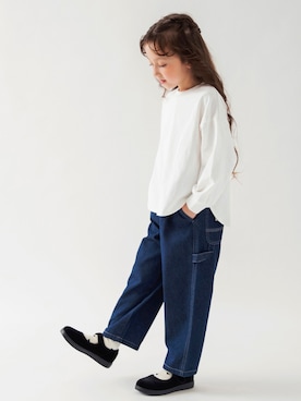 「BRANSHES（ブランシェス）のアイテム」を使った、branshesさん（キッズ・120cm）の秋コーディネート