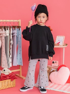 「BRANSHES（ブランシェス）のアイテム」を使った、branshesさん（キッズ・100cm）の秋コーディネート