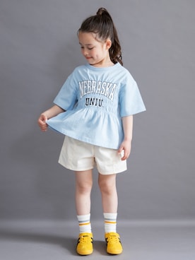 「DRC branshes（ディーアールシーブランシェス）のアイテム」を使った、branshesさん（キッズ・110cm）の夏コーディネート