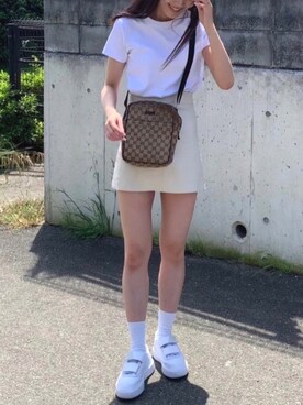 「GUCCI（グッチ）のアイテム（バッグ）」を使った、Sさん（レディース・165cm）の春コーディネート
