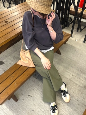 ♥︎ 𝕃𝕆𝕍𝔼 ♥︎さん（レディース・163cm）の秋コーディネート