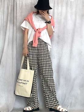 ♥︎ 𝕃𝕆𝕍𝔼 ♥︎さん（レディース・163cm）の春コーディネート